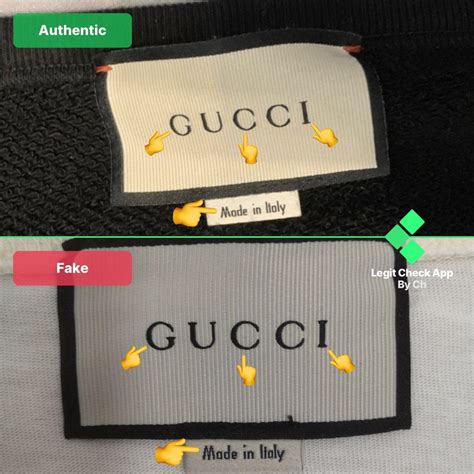 gucci crew neck replica|gucci blade neck tag.